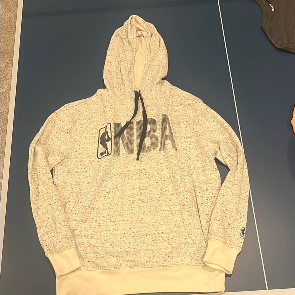 NBA Gray Sweatshirt Hoodie Men’s Large